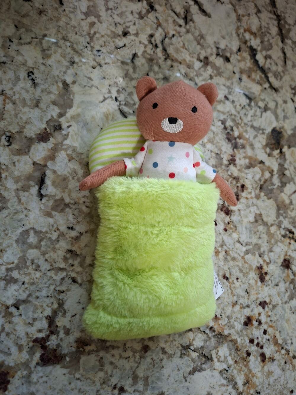 Pillowfort Bear Kids Mini Plush w/ Sleeping Bag